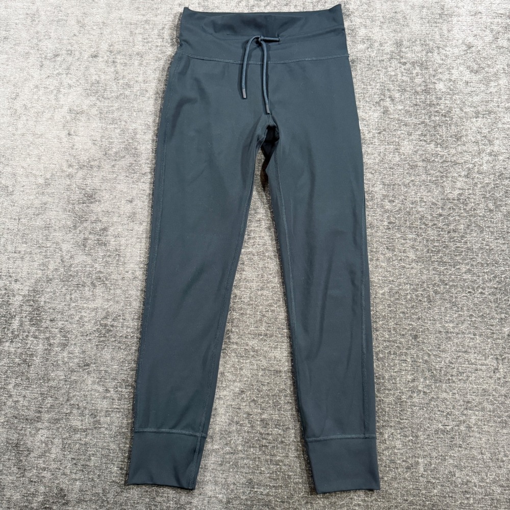 Vuori Daily Jogger Navy Blue High Rise Drawstring Athletic Pants‎ Womens Stretch